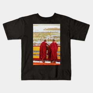 Monks View. Kids T-Shirt